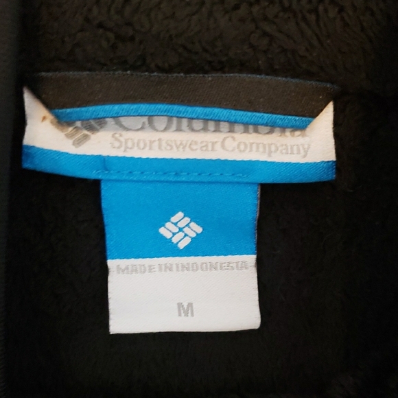 Columbia NCAA Oregon Black Women's Fleece Jacket Size Medium - Picture 2 of 7